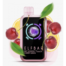 Pod descartable ElfBar BC10000 Touch 14K Cherry Lemon