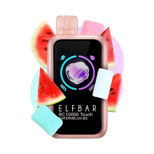 Pod descartable ElfBar BC10000 Touch 14K Watermelon Bubblegum