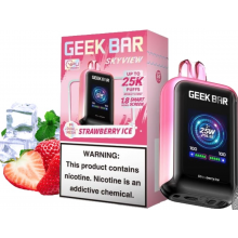 Pod descartable GeekBar 25000 SkyView Strawberry Ice