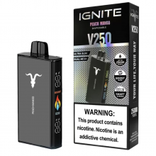 Pod descartable Ignite V250 Peach Mango 25000 puffs