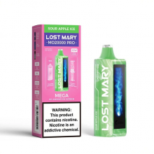 Pod descartable Lost Mary MO20000 PRO Sour Apple Ice