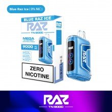 Pod descartable GeekVape Raz TN9000 Blue Razz Cero Nicotina