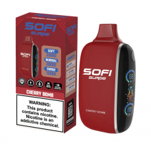 Pod descartable Sofi Surge Cero Nicotina Cherry Bomb 25000 puffs