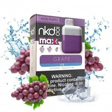 Pod descartable Naked 100 Max 4500 puffs Grape Ice